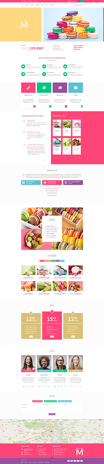 Macaroon Onepager Version